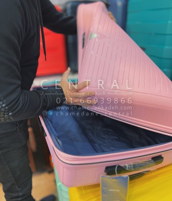 خرید چمدان ویراژ از جنس پلی کربنات نشکن نرمی بدنه